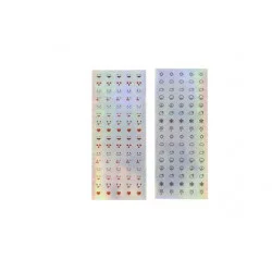 STICKER HOLOGRAPHIQUE EMOJI ET METEO DIA