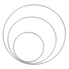 ANNEAU METAL POUR ATTRAPE-REVES 10, 15,