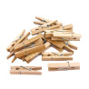 PINCES A LINGE BOIS NATUREL 2,5CMX50