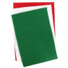 FEUILLES FEUTRINE NOEL 30 X 20 CM X 6 PC