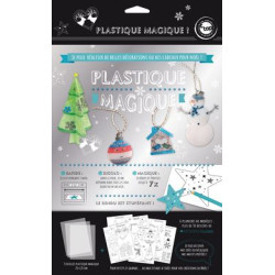 PLASTIQUE MAGIQUE TRANSLUCIDE NOEL 20 X