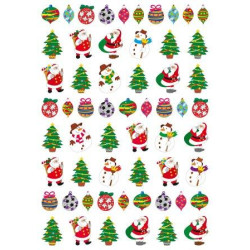 GOMMETTES MOTIFS NOEL 116 PIECES