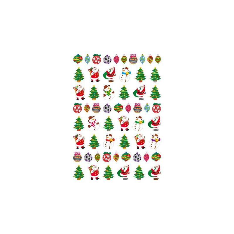 GOMMETTES MOTIFS NOEL 116 PIECES