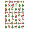 GOMMETTES MOTIFS NOEL 116 PIECES