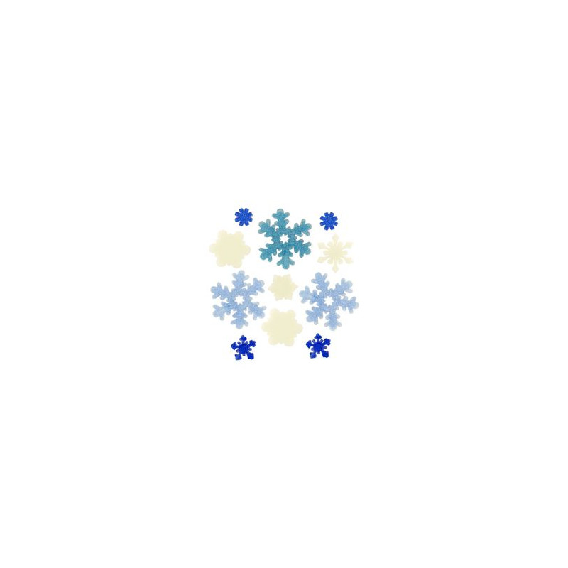 FLOCONS GELLY VITROSTATIQUE 11 FORMES 3