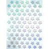 STICKERS ETOILE ARGENT 1,5 CM X 78 PCS