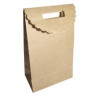 POCHETTES KRAFT A SOUFFLET ET RABAT 12 X