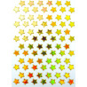 STICKERS ETOILE OR 1,5 CM X 78 PCS