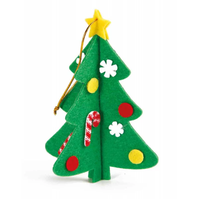 JE CREE MES 12 JOLIS SAPINS 11X16,5CM +