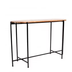 CONSOLE ACCACIA GABLE NATUREL 119X40XH76