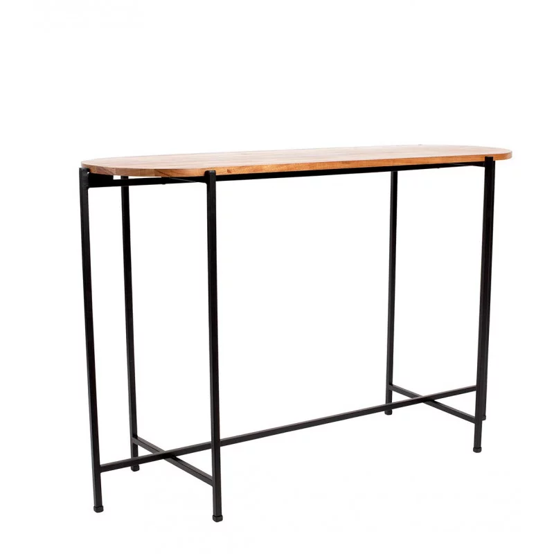 CONSOLE ACCACIA GABLE NATUREL 119X40XH76