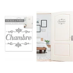 STICKER PORTE CHAMBRE