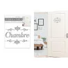 STICKER PORTE CHAMBRE