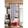 AMELIA VOILE 135X260 BLANC