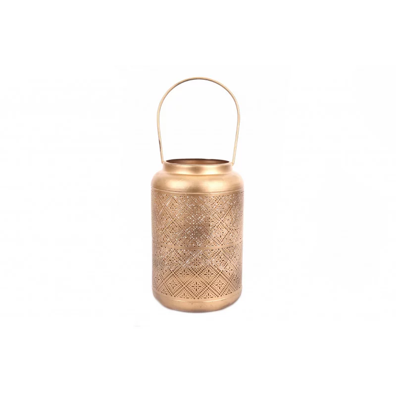 LANTERNE DOREE 19CM LANTERNE DOREE 19CM
