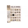 POSTER À GRATTER A4 "LES 25 CHOSES"