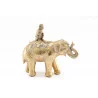 DECO ELEPHANT/SINGE OR 20CM