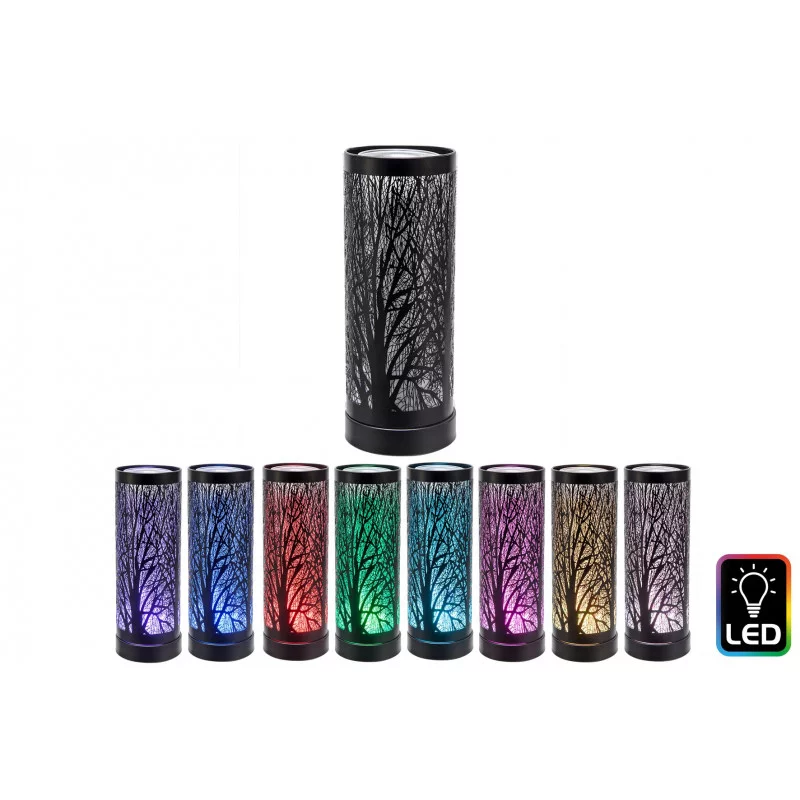 DIFFUSEUR LUMINEUX ARBRE NOIR