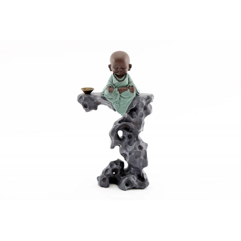 BOUDDHA ASSIS AV PORTE ENCENS 22X12CM
