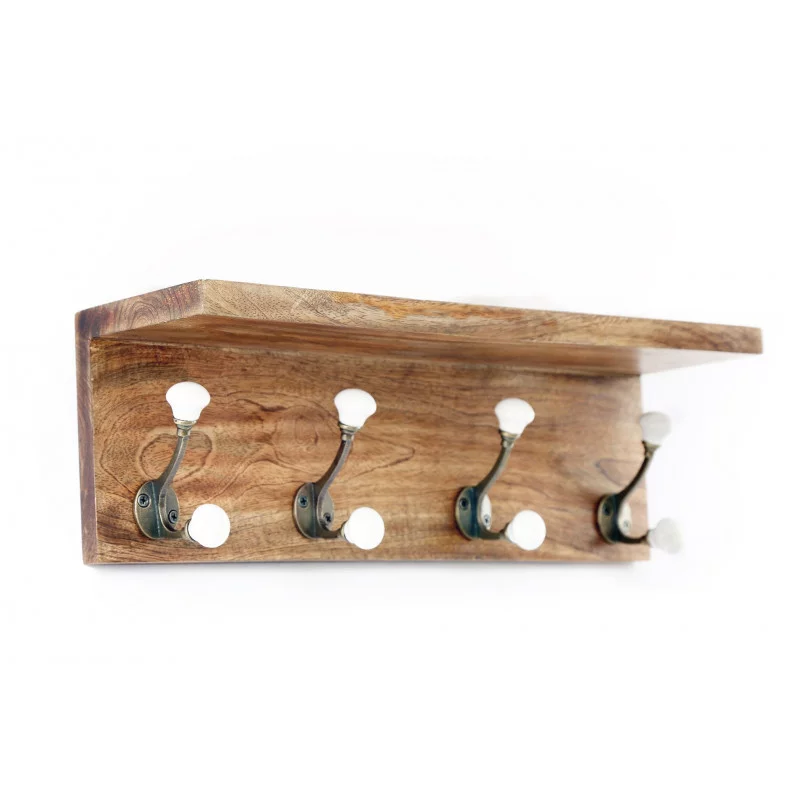 ETAGERE MURALE AV 4 PATERES