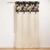 RIDEAU KARABA 140 x 240 CM COTON UNI+TOP