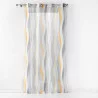 VOILAGE ONDULYS JAUNE BLANC 140 x 240 CM