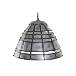 PLAFONNIER MEDIEVAL METAL 56X56X43CM NAT