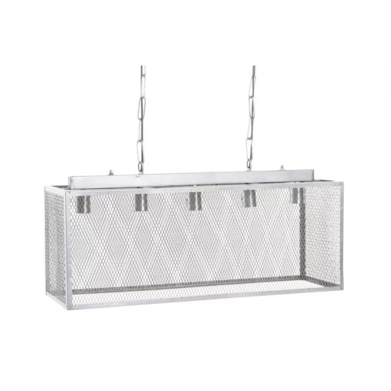 PLAFONNIER INDUS GRILLE METAL 79X26X120C