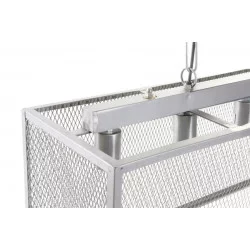 PLAFONNIER INDUS GRILLE METAL 79X26X120C