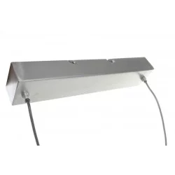 PLAFONNIER INDUS GRILLE METAL 79X26X120C