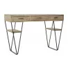 CONSOLE NATURE 120X43X78CM 3TIROIRS NATU