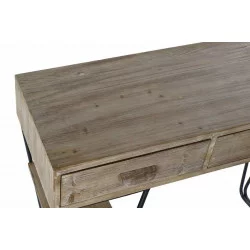 CONSOLE NATURE 120X43X78CM 3TIROIRS NATU