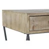 CONSOLE NATURE 120X43X78CM 3TIROIRS NATU