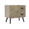 COMMODE MARQUETY GRAVE 60X30X56CM 2 TIRO