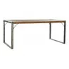 TABLE A DINER ACACIA BOIS RECYCLE 180X90