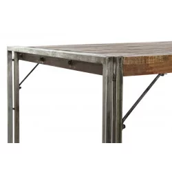 TABLE A DINER ACACIA BOIS RECYCLE 180X90