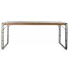 TABLE A DINER ACACIA BOIS RECYCLE 180X90