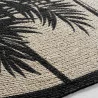 TAPIS ROND TROPIC NATURE D120 CM COTON