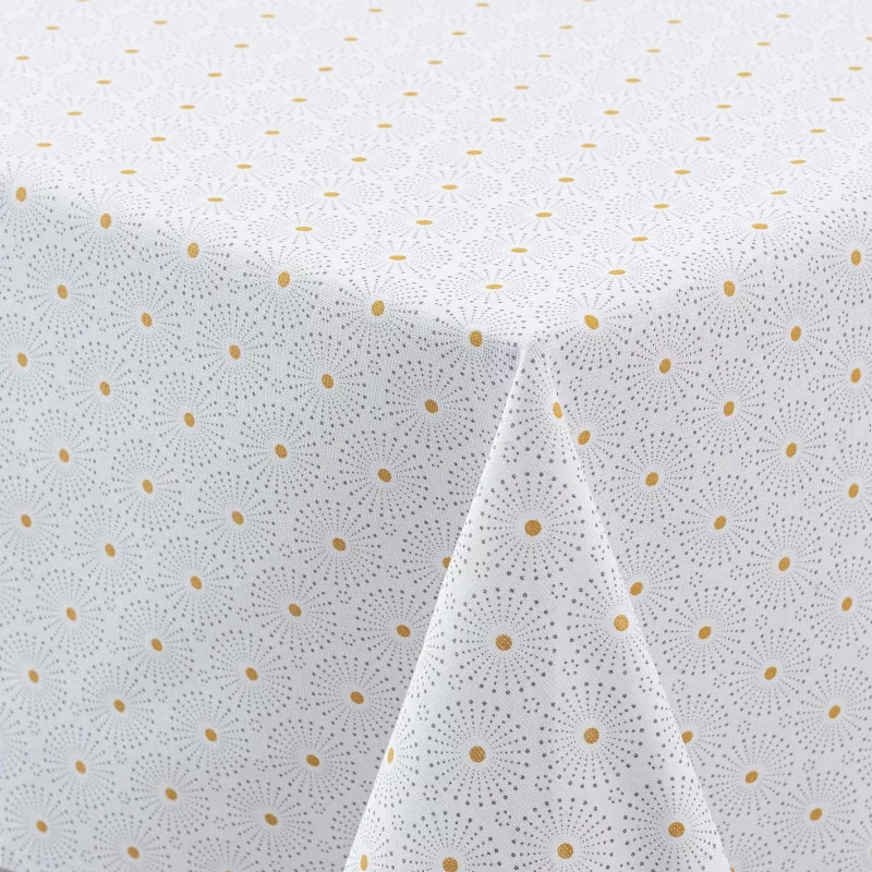 NAPPE RECT ASTRE 140x240CM COTON IMPRIME
