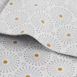 NAPPE RECT ASTRE 140x240CM COTON IMPRIME