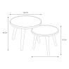TABLES GIGOGNE FELIX X2
