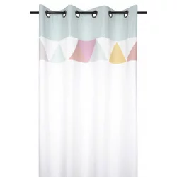 LENA RIDEAU 140X260 OEIL MULTICOLORE