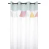 LENA RIDEAU 140X260 OEIL MULTICOLORE