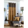 GOLDY RIDEAU 140X260 OEIL CAMEL