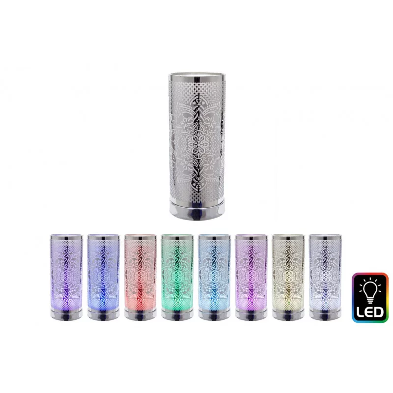 DIFFUSEUR LUMINEUX MANDALA ARGENT