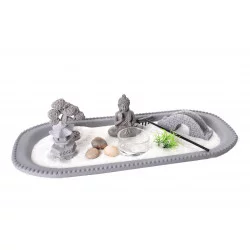 JARDIN ZEN AV PHOTOPHORE 15X35CM