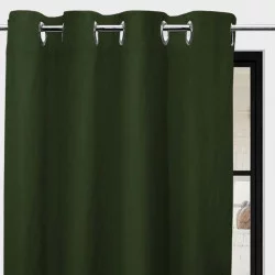 RIDEAU OEILLET 135X250 BOHEME KAKI