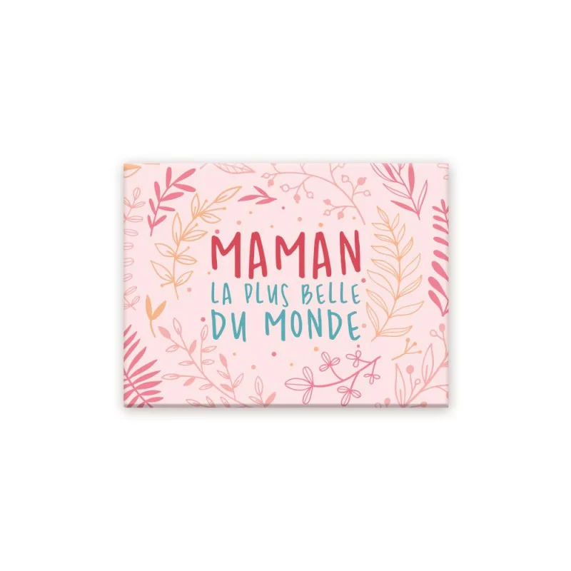 MAGNET "MAMAN LA PLUS BELLE"