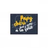 MAGNET "PAPY CHERI...A LA FOLIE"