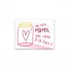 MAGNET "JOLIE MAMIE...A LA FOLIE